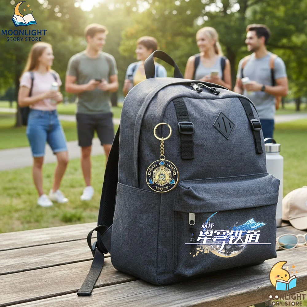 Honkai: Star Rail Anime Merch Breloczek Aventurine Ozdoba do Plecaka Zawieszka Prezent Świąteczny dla Fana Niezbędna Biżuteria