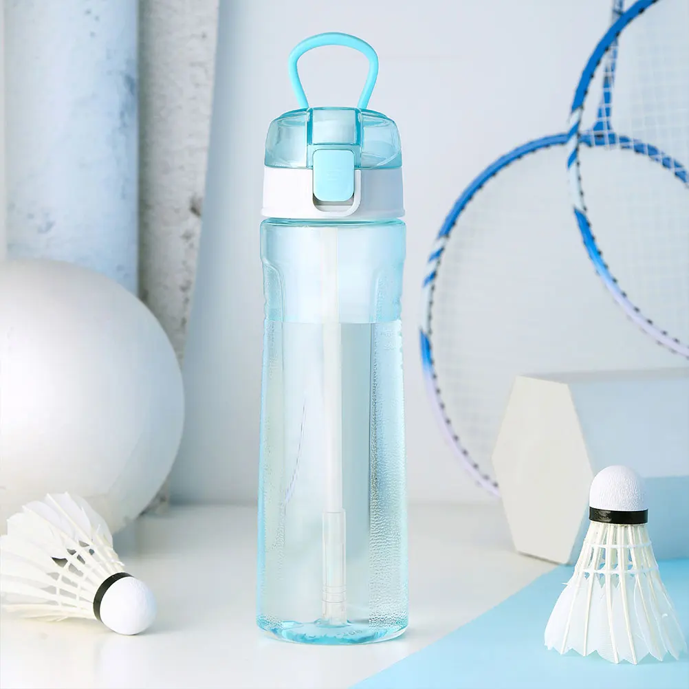 

6Sets Water Cup Straw Reusable Silicone Straw Portable Detachable Soft Connector for Sports Bottles Bottle Supply