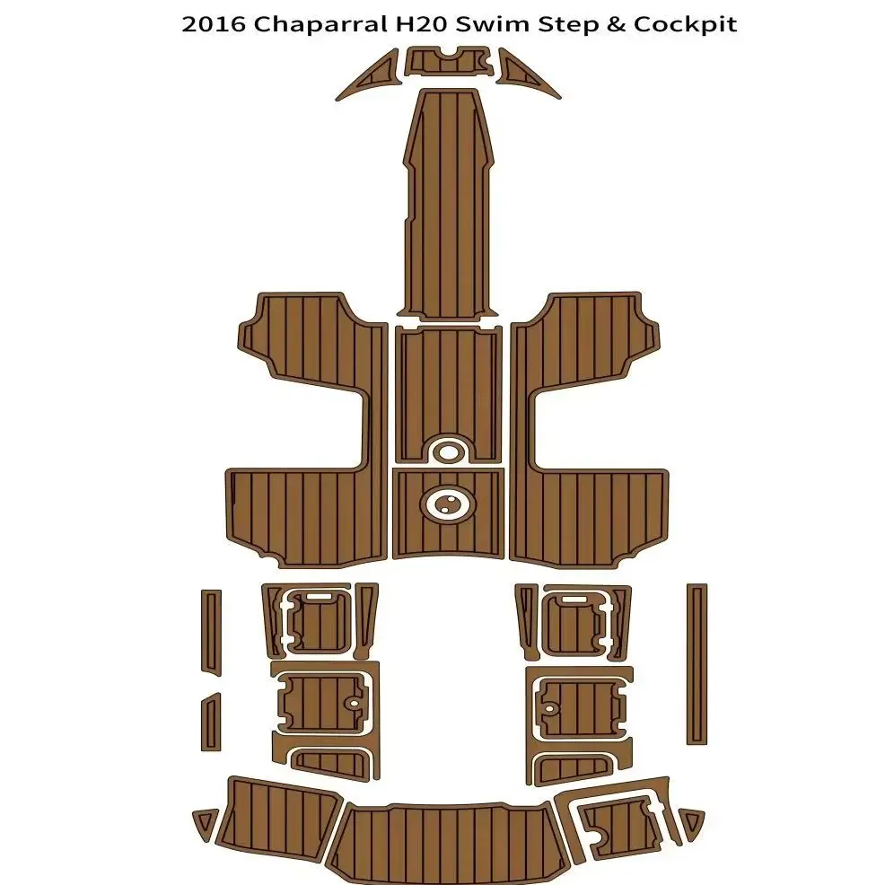 

2016 Chaparral H20 Плавательная ступенчатая платформа Кокпит Лодка EVA Пена из тикового дерева Коврик для пола SeaDek MarineMat Стиль Самоклеящийся jnbkjhoki