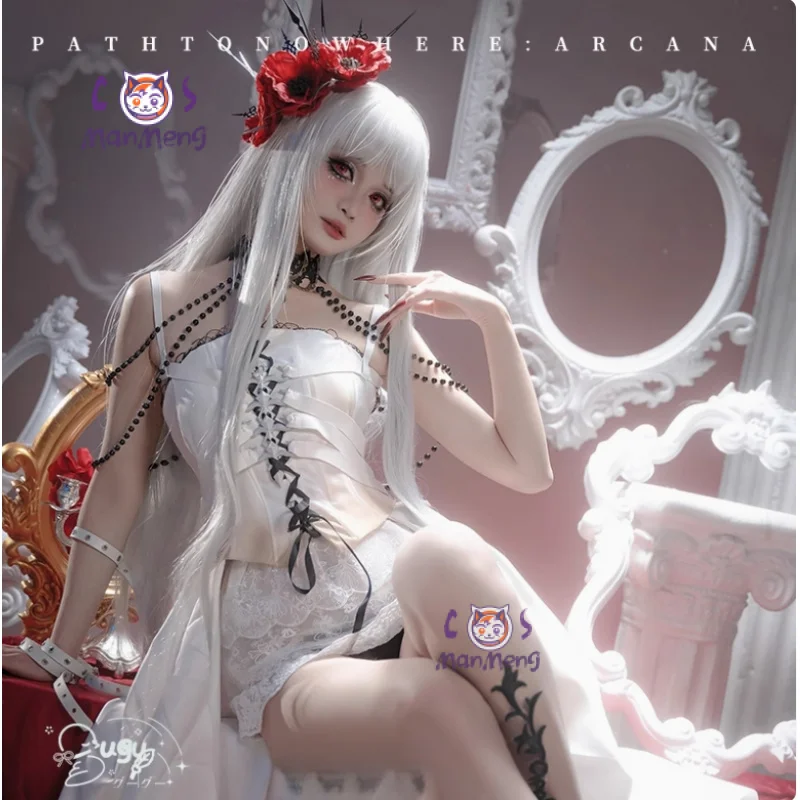 

Path to Nowhere Cocrico MBCC-S-053 Cosplay Costume Halloween sexy dress long skirt wig props accessories women's uniform set