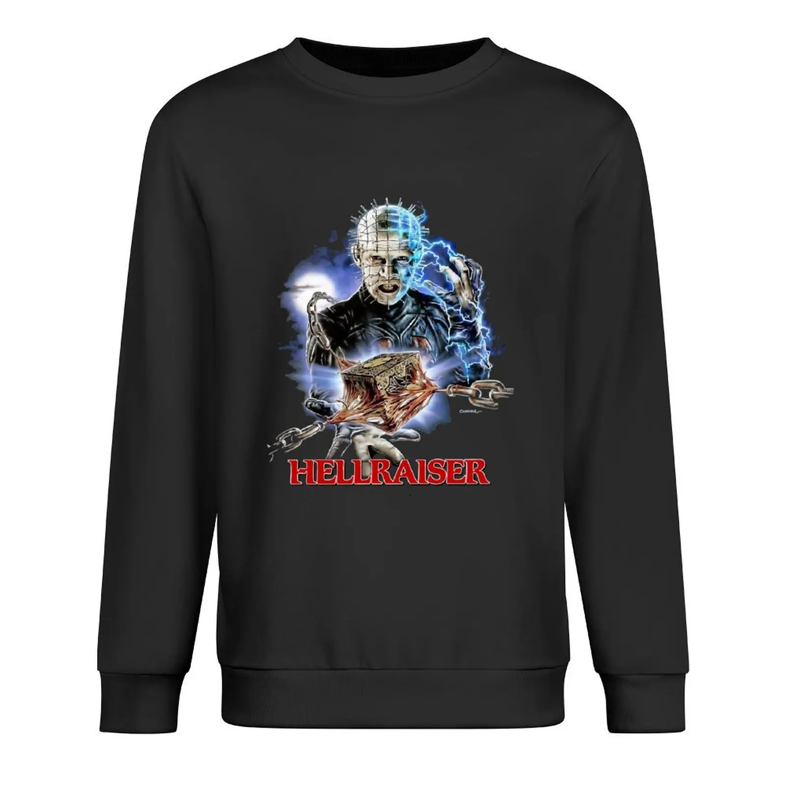 

Hellraiser - Pinhead 1 【Ｈｏｒｒｏｒ】 Design （1987） Pullover men's autumn clothes korean style clothes oversize sweatshirt