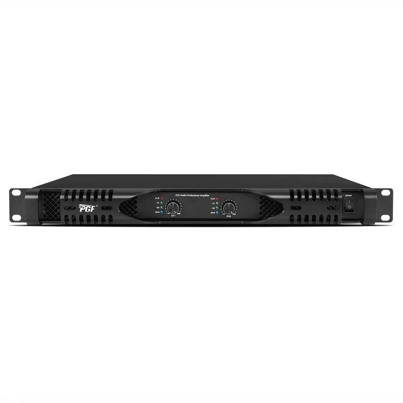 Hot Sale 1U 2*1300W Digital Amplifier 2 Channel Class D KTV Party Conference Stereo Sound System Power Amplifier
