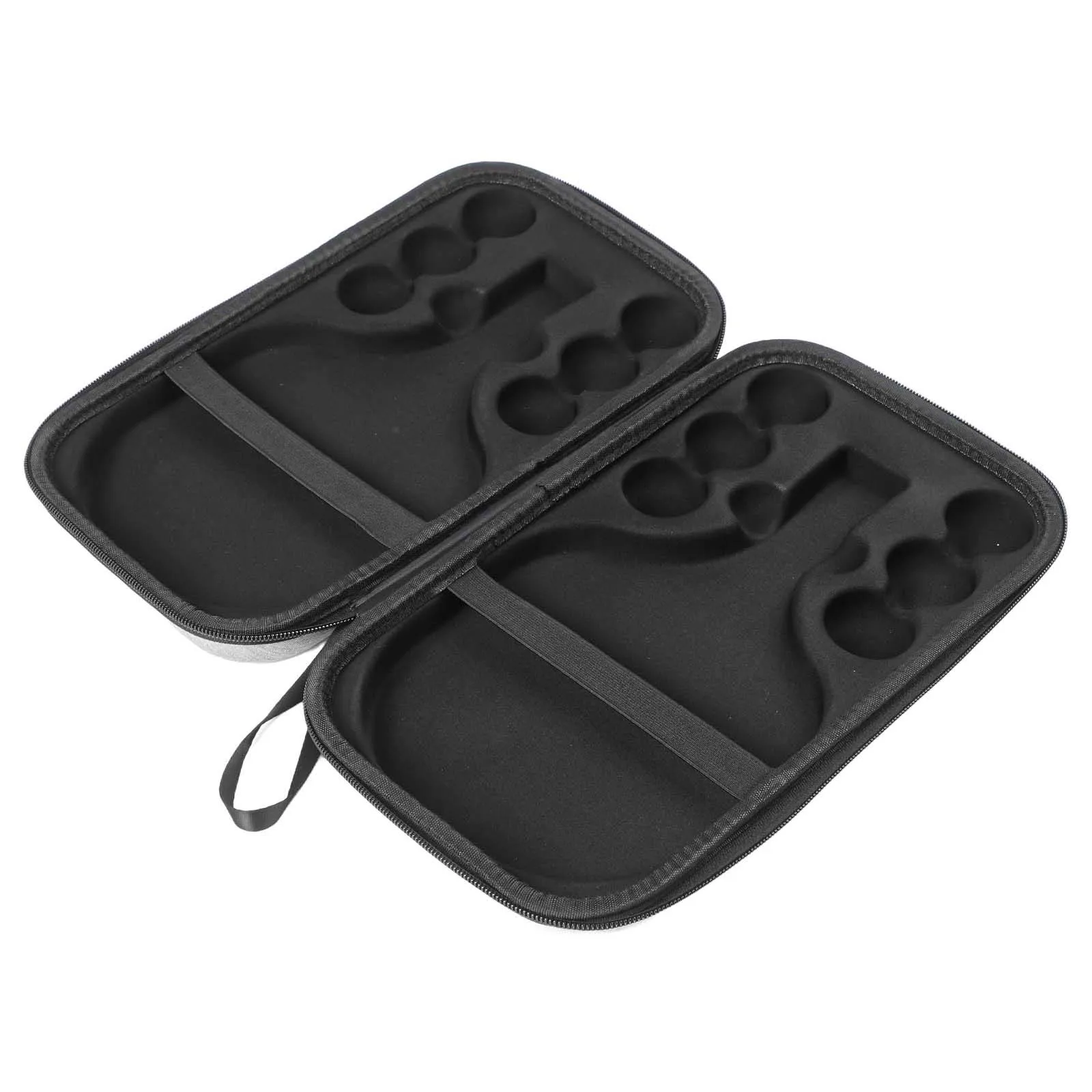 

Table Tennis Racket Storage Bag EVA Hard Shell Case for Paddle and Balls Portable and Design for Training and Travel