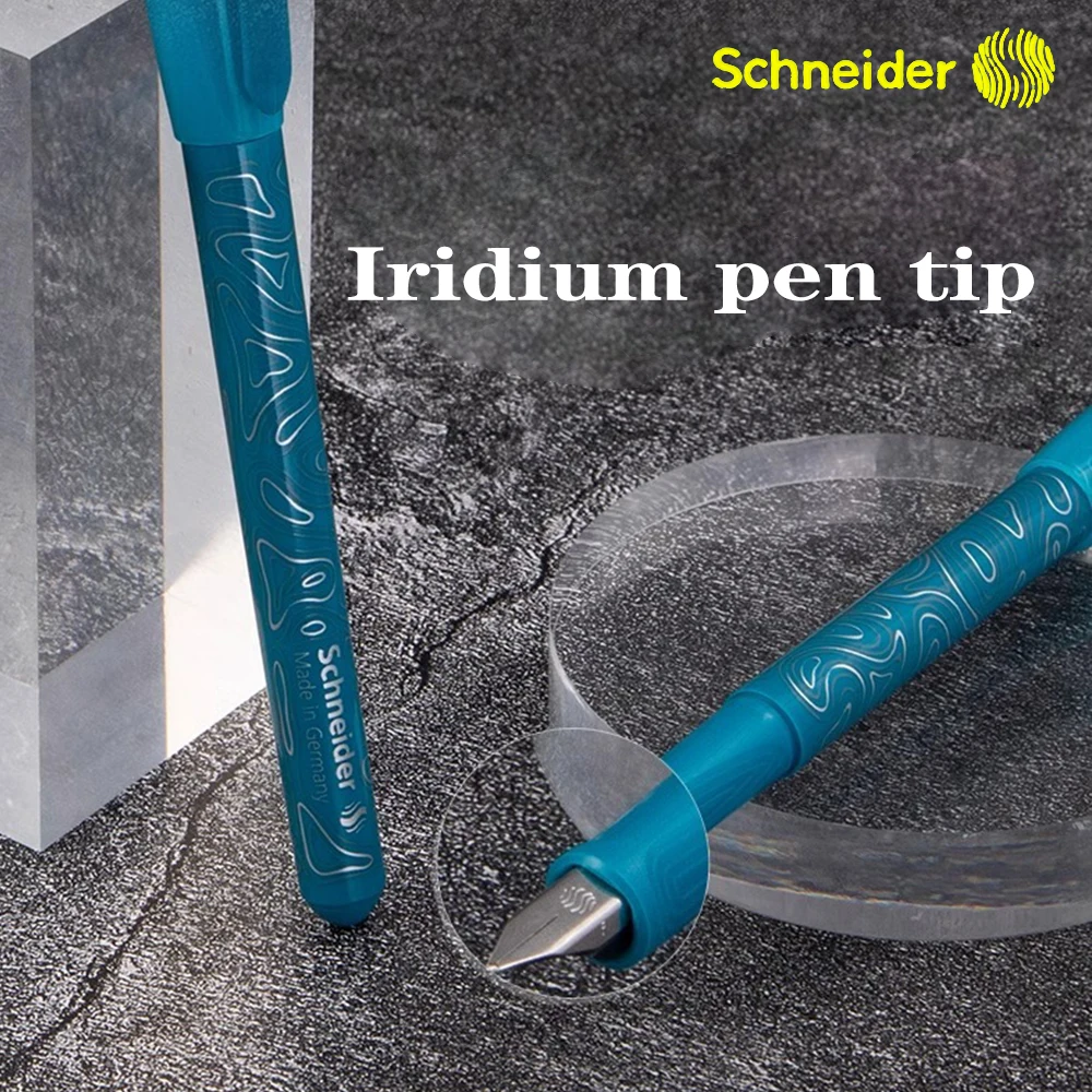 1PC ใหม่ Schneider Fountain Fen Opus Iridium ปากกา F (0.5 มม.) โรงเรียนที่มีประโยชน์ปากกาสําหรับเขียนอุปกรณ์สํานักงาน Kawaii เครื่องเขียน