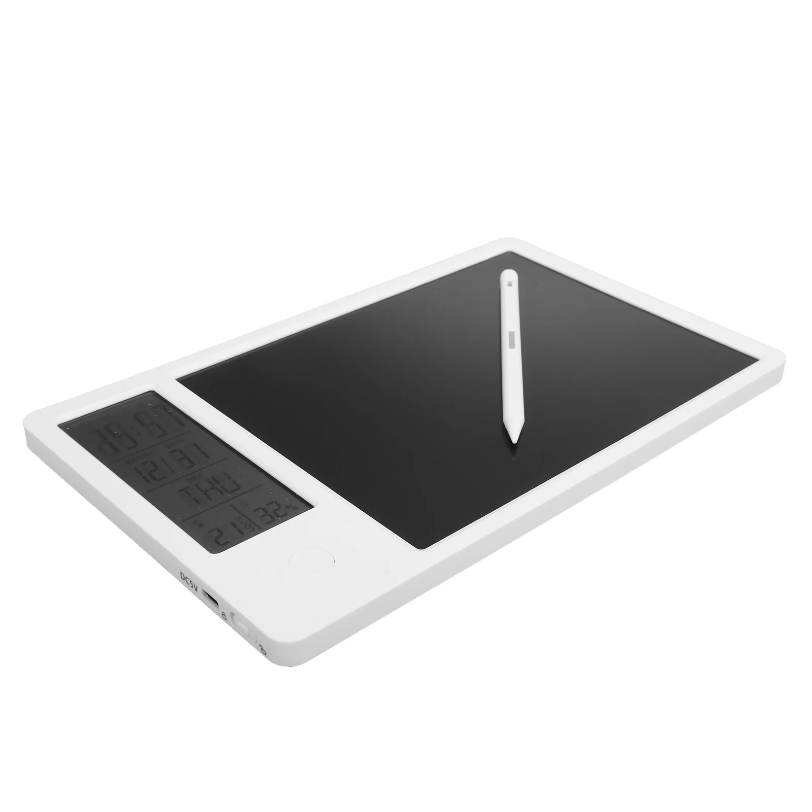 Picture 5: Desktop Electronic Writing & Drawing Tablet - Reusable LCD Handwriting Pad with Digital Calendar, Memo Board for