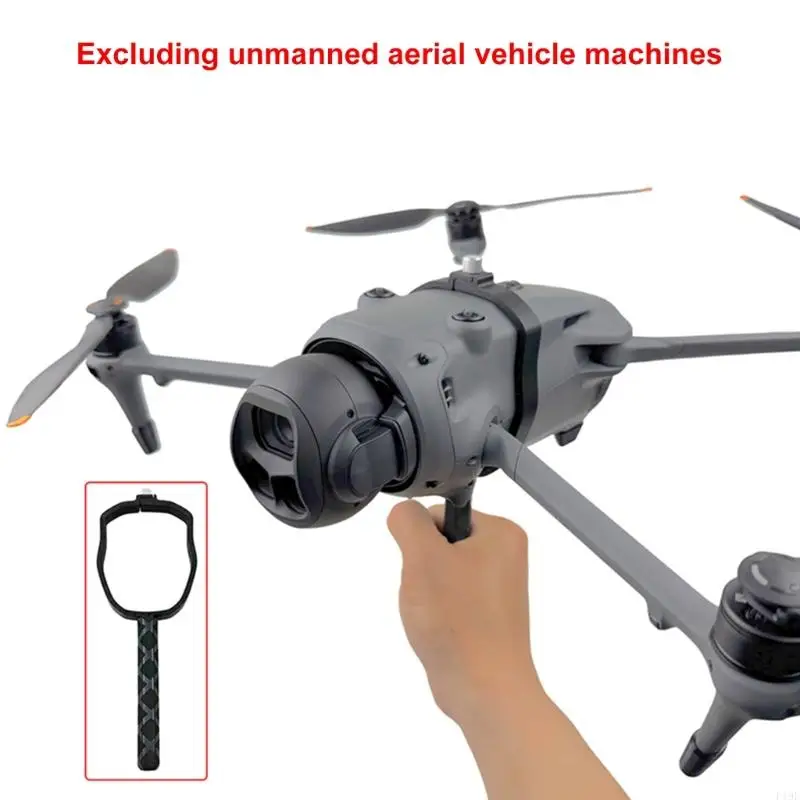 

Two Operators UAV Landing Frame With AntiScratch Padding Handheld Take-Off Landing Bracket for 4 Shots F19E