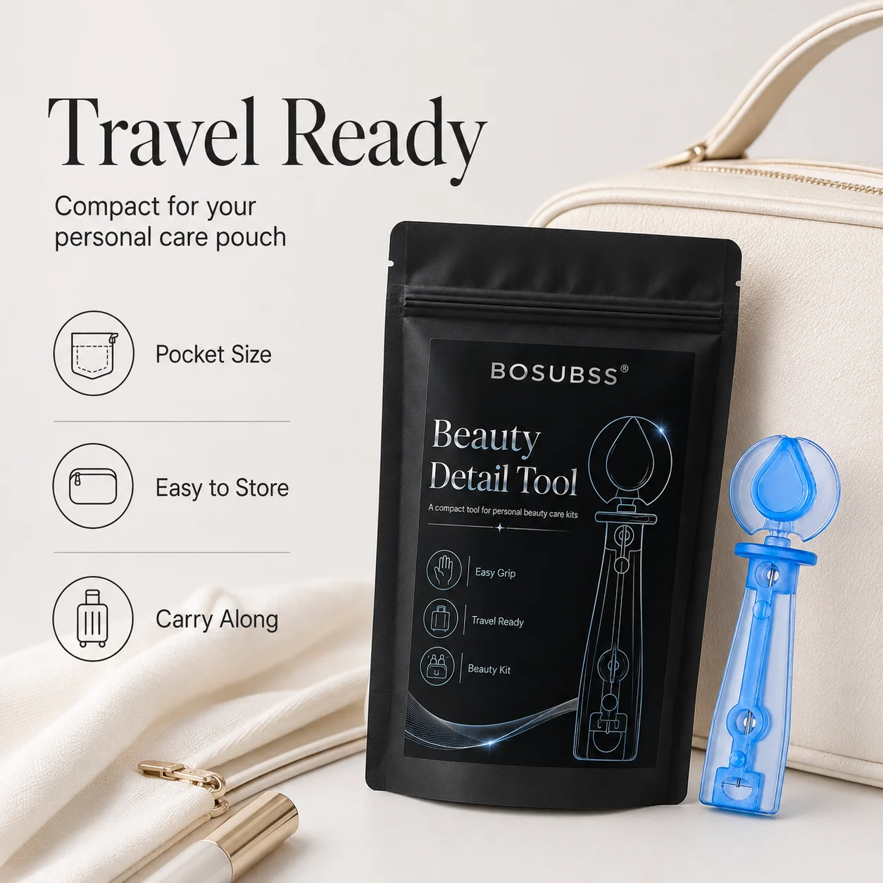 50PCS Beauty Detail Tool Compact Precision Personal Care Tool For Travel Beauty Kit And Daily Use view 5