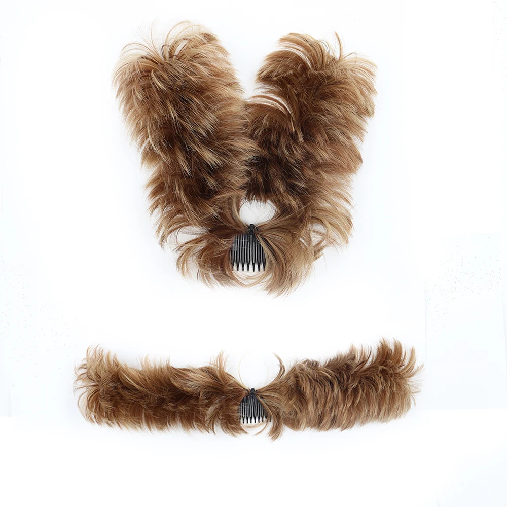 Messy Hair Bun Comb Hair Bun Synthetic Clip In Hair Extensions For Daily Use Hair Accessories