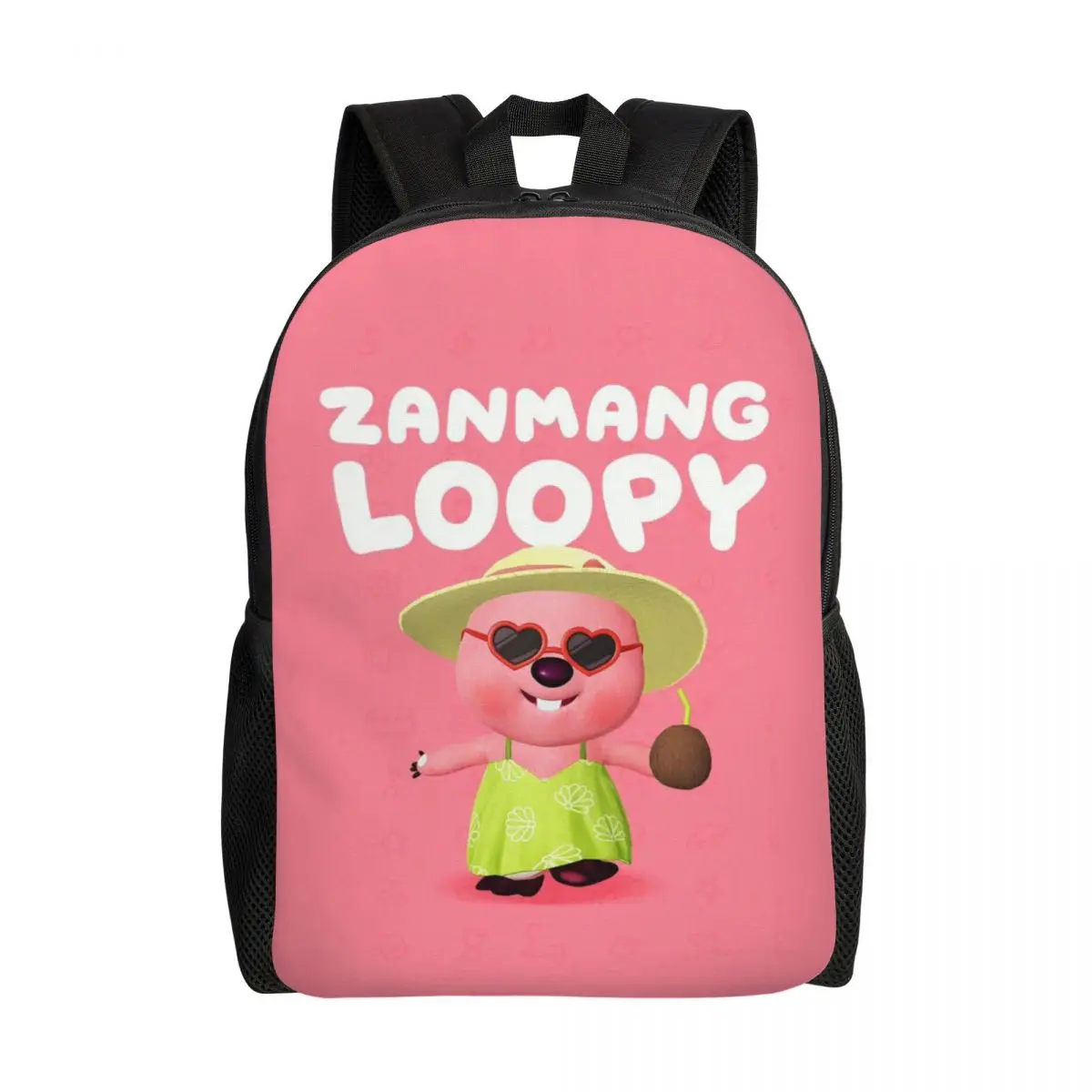 

Рюкзак Zanmang Loopys с 3D принтом на заказ для мальчиков и девочек, манга, школьные дорожные сумки для мужчин и женщин, сумка для книг, подходит для 15-дюймового ноутбука