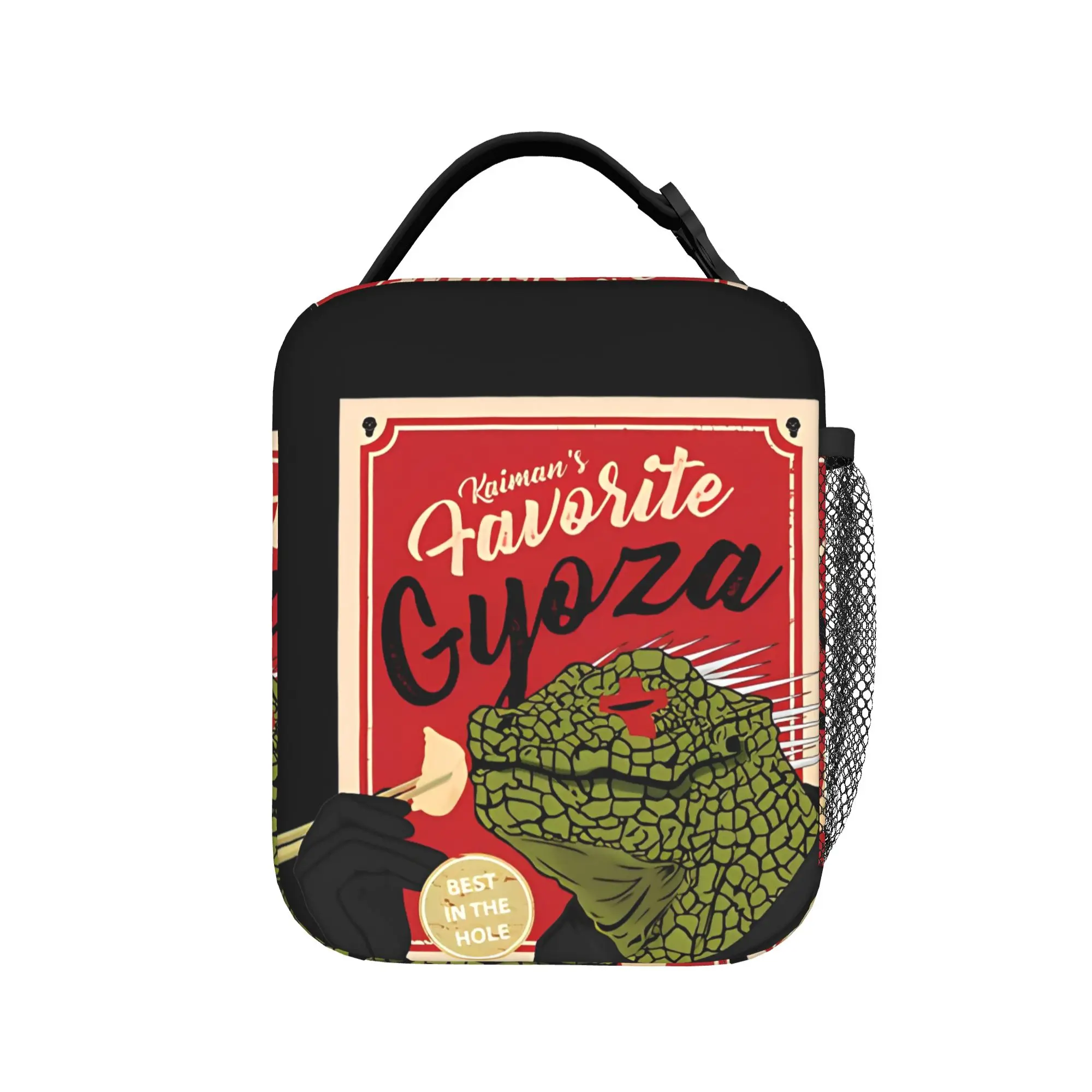 Dorohedoro Anime Kaiman Eating Gyoza  Insulated Lunch Bag Manga Nikaido Lunch Container Cooler Bag Tote Lunch Box Beach  Outdoor