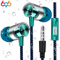 Écouteurs intra-auriculaires filaires avec suppression du bruit, design ergonomique, stéréo, écouteurs de musique de sport pour recharge de téléphone portable 1