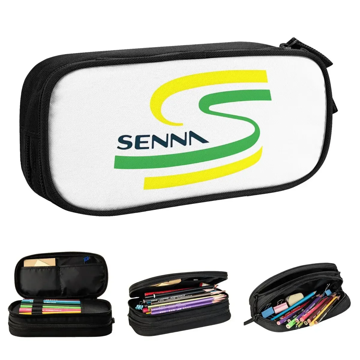 moda-ayrton-senna-carro-de-corrida-lapis-casos-caixa-de-caneta-para-estudante-grande-capacidade-saco-material-escolar-presente-acessorios