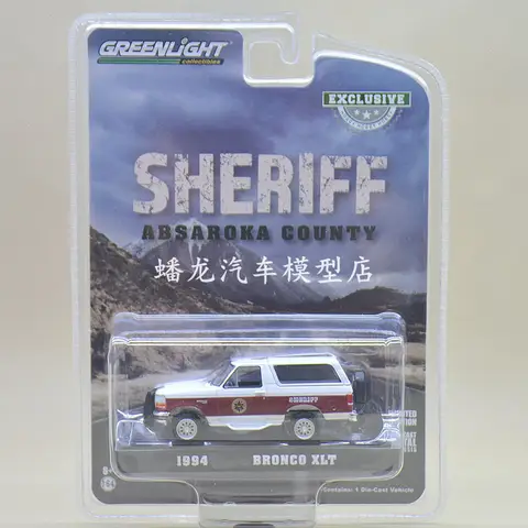 Greenlight 1:64 Z8 Grön 1994 XLT GTX Cabriolet 1990 F150 Mustang Lila RT-serien Legeringsgjuten Modell Samla Ornament 8 best sales Grönt ljus Mustang - №4