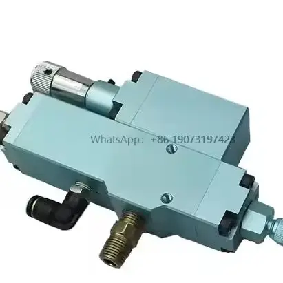 High pressure oil proof valve for machine tool accessories High viscosity quantitative rubber valve
