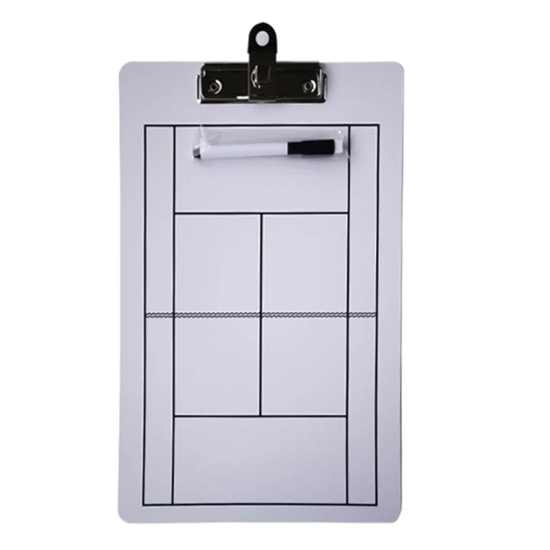 

Basketball Coaches Board, Professional Football Tactic Board Training Assistant Equipment with Erasable Write Wipe Pen