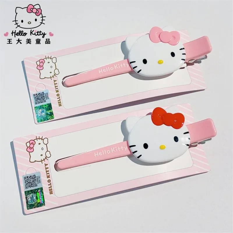 

Anime Sanrio Hello Kitty Hairpin Cartoon Anime Hairpin Ladies Bangs Hairpin Makeup Tools Girls Headwear Hair Accessories Gifts