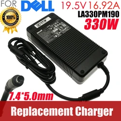 Original LA330PM190 19.5V 16.9A 330W AC adapter for Dell ALIENWARE R1 R5 R3 17 R4 M18 M17X M18X X51 M15 ADP-330AB D DA330PM111