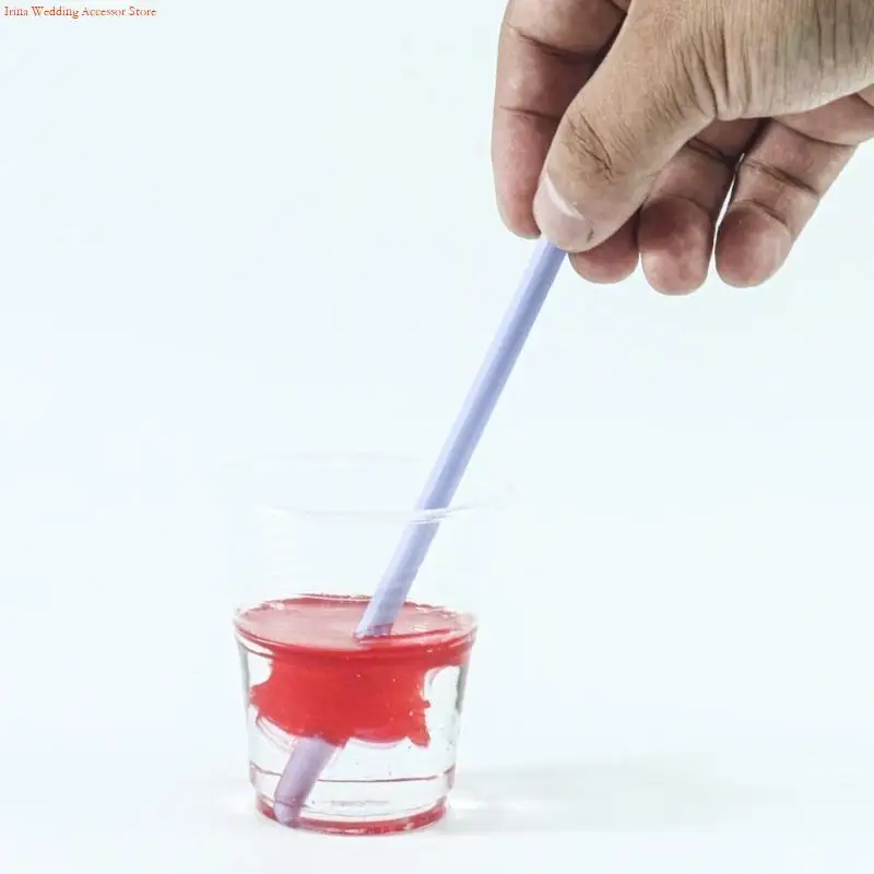 

G92D многоразовые инструменты для клея из смолы для DIY ремесленных ювелирных изделий, силиконовая палочка для перемешивания,