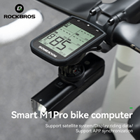 ROCKBROS M1 Pro Bicycle Computer Bluetooth Wireless GPS 2.9 Inch Large Screen Speedometer Waterproof Stop Watch Bike Accessories