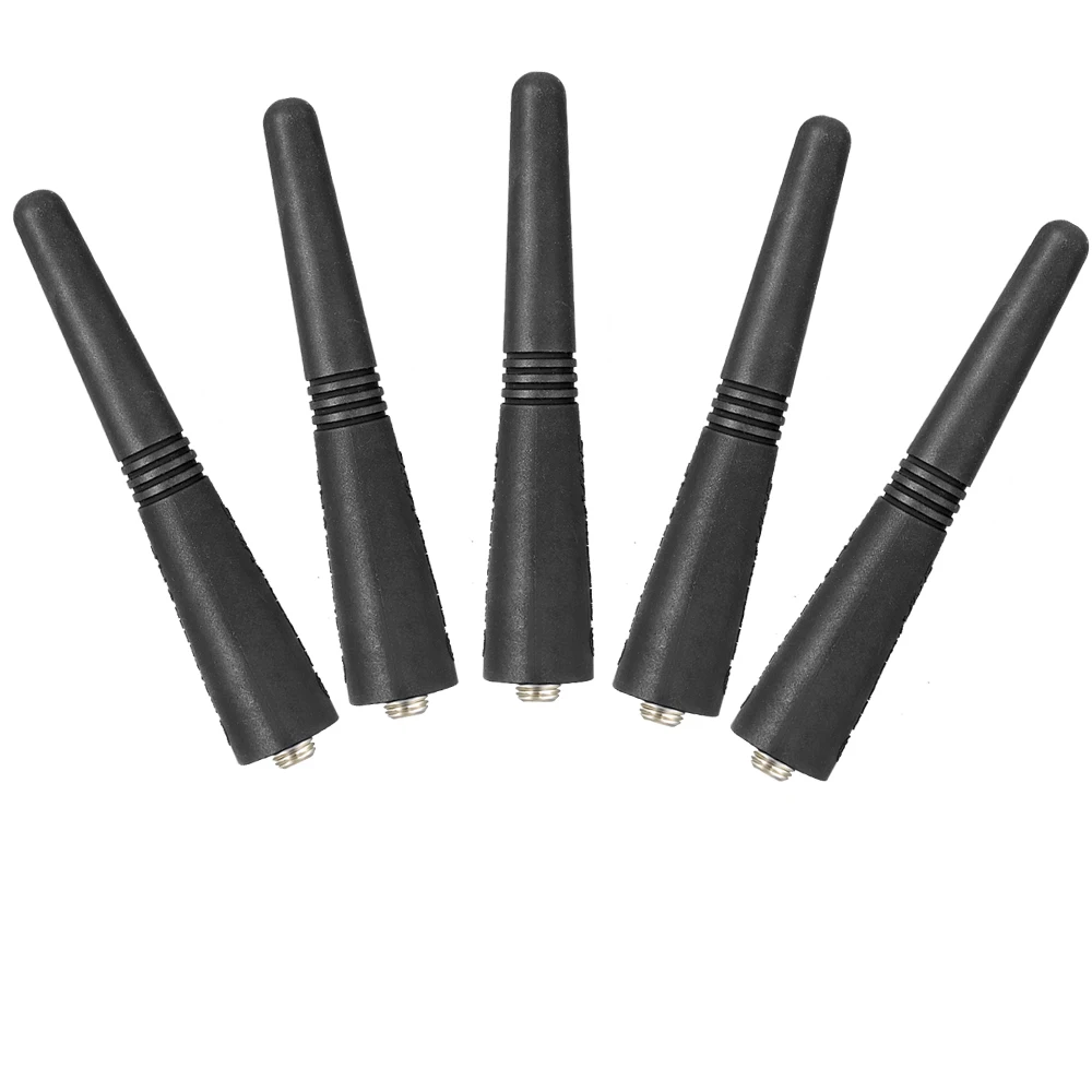 5PCS/Lot 3.5'' PMAD4012 VHF Stubby Antenna 136-174MHz for PR400 CP185 CP200 EX500 EX560 EX600 HT750 HT1250 Two Way Radio