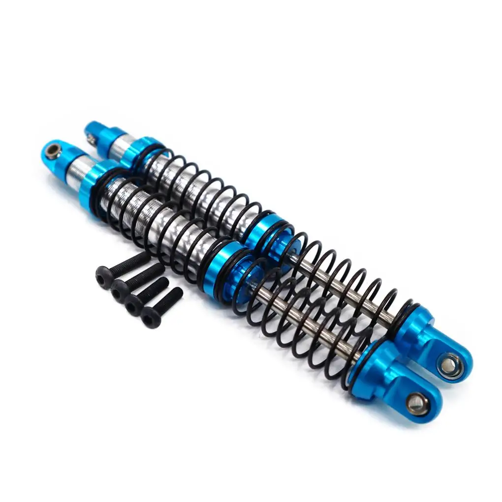 RCGOFOLLOW Aluminum Alloy Rear Shock Absorber RC Upgrade Part Rc Rear Shock Absorber For 1/10 ECX AMP RC Car Part Black