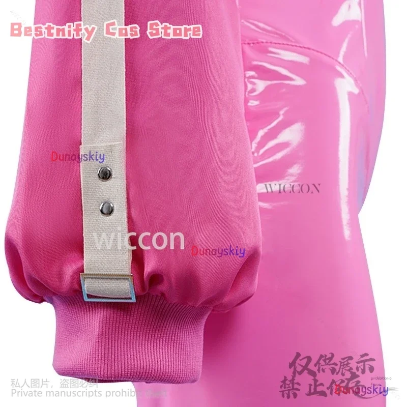 CosplayAnime لعبة NIKKE آلهة النصر تأثيري أليس زي الساخن الوردي Pu مثير Lencerias الفتيات بذلة الباروكات Cosp