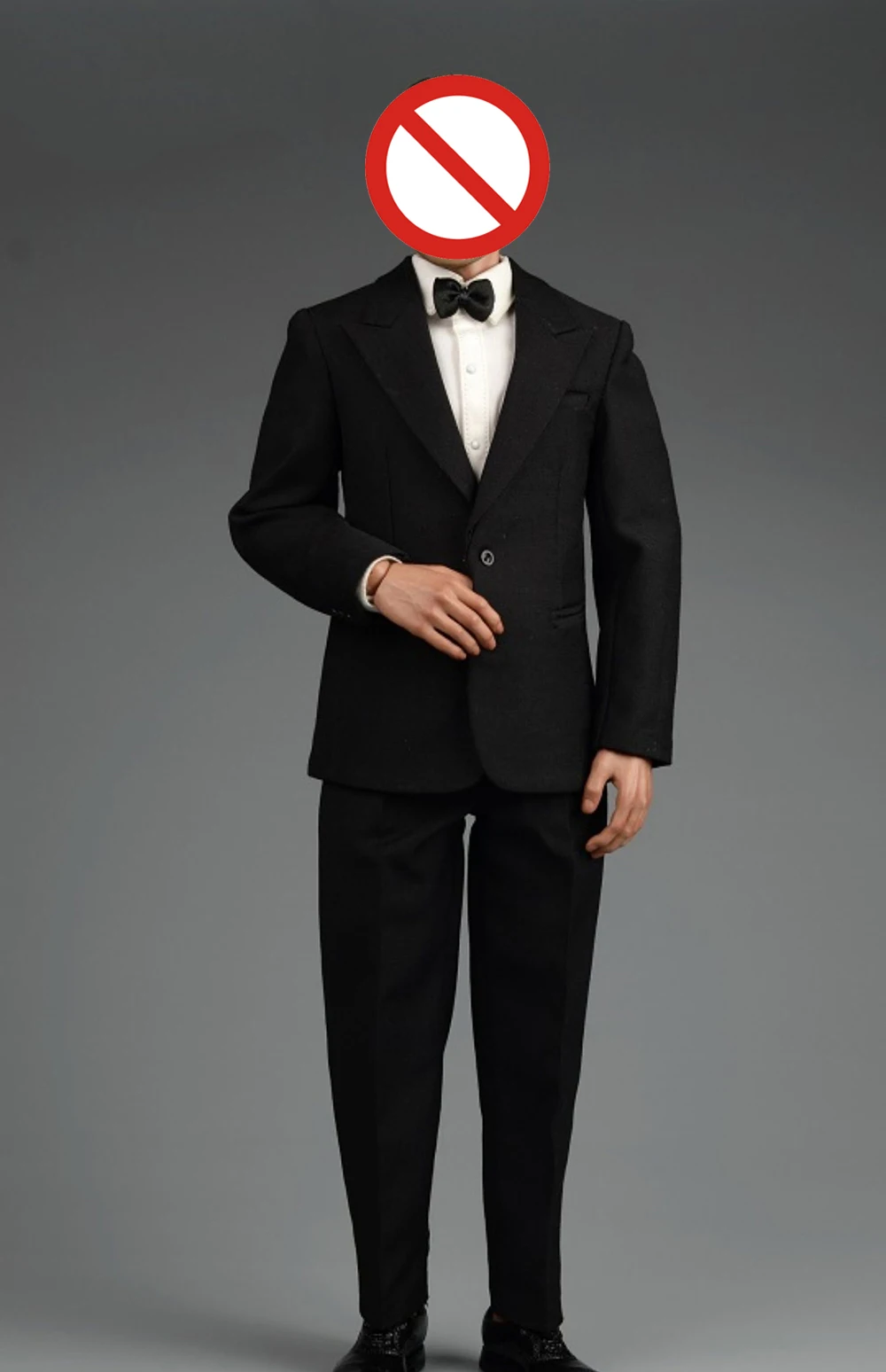 VORTOYS V1009 1/6 Formal Black Tuxedo Gentleman Suits Clothes Model Fit 12