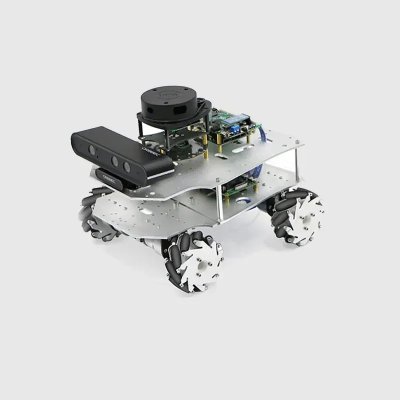 Foxtech Lizarbot Mecanum Wheel Ros Navigation Obstacle Avoidance Robot Car With Slam 360 Degree Lidar Jetson Nano