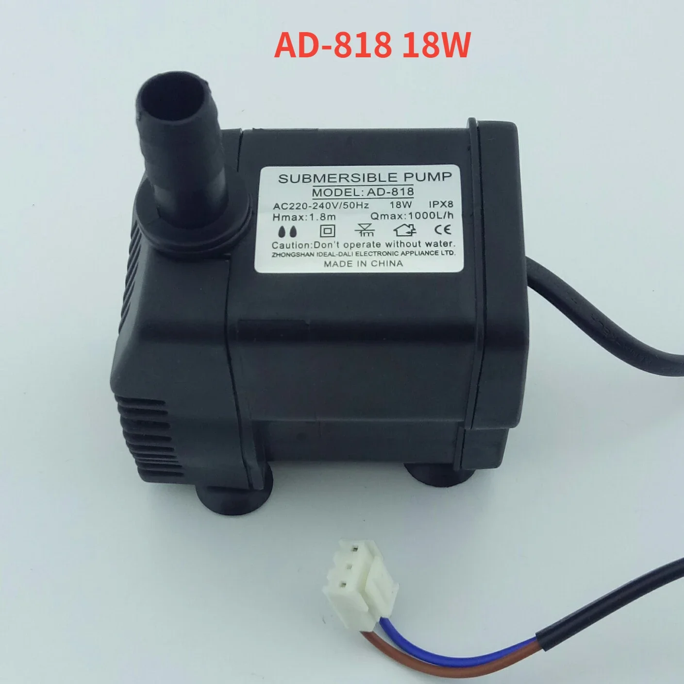AD-818 18W  air conditioning fan water pump 220V cooling fan pump Personal Care Appliance Parts