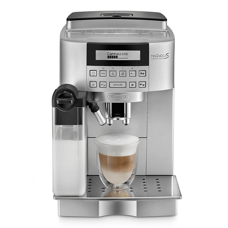 Coffee Maker Pump Type 2 in 1 Foamer Milk Foam Espresso Machine Italian Coffee Bean Grinder Machine