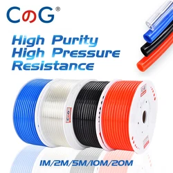 CG 1M/2M/5M/10M/20M Polyurethane Tubing  Air Component Hose 4mm 6mm 8mm 10mm 12mm Pipe Line Hose Pneumatic Tube for Compressor