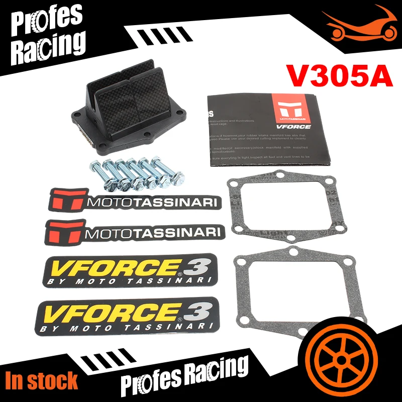 Vforce 3 Reed Valve System V305A  For Quattrini M200 Honda CR250R V Force Reeds ATV TRX250 Gas Gas MC250 EC 200 250 300 V-Froce