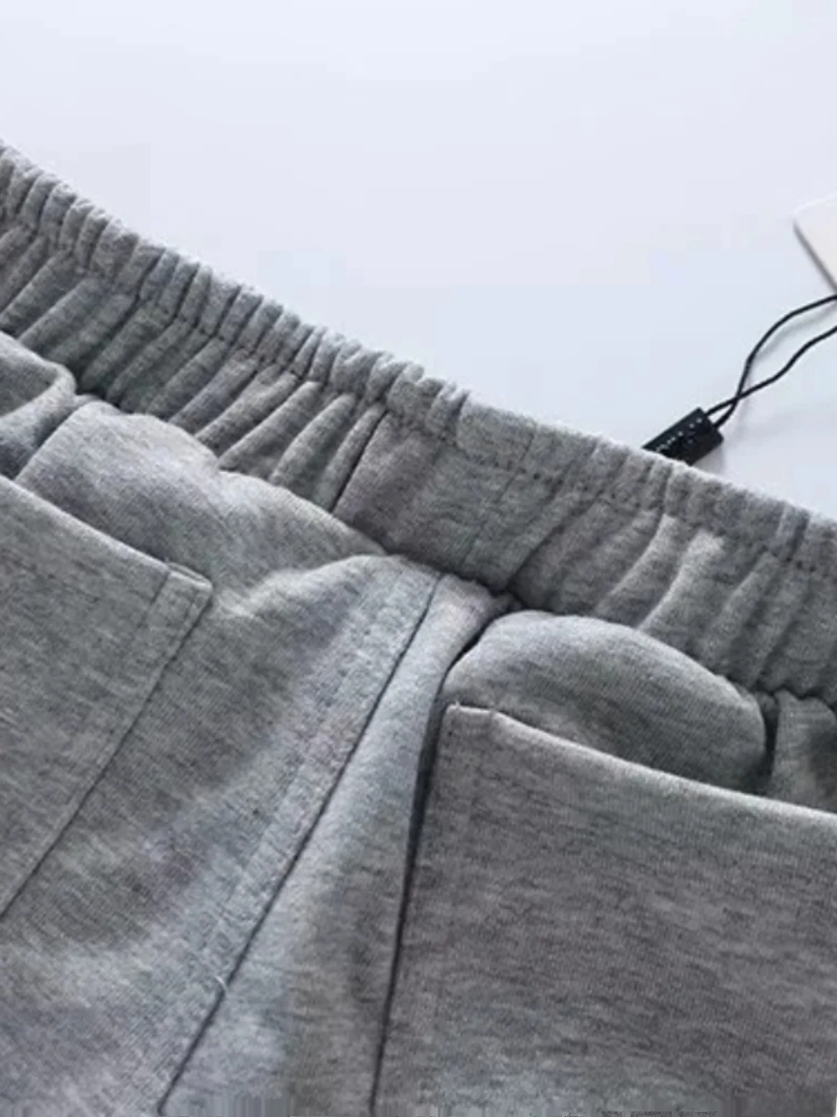 Sommer Neue Slim Fit Elastische Taille Schleife Hause Casual Sport orts Laufen Hot Pants Bein Verlängerung frauen Straße Sle Low W...