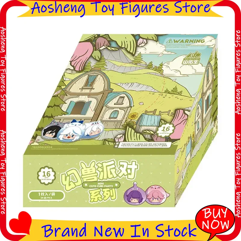 Genshin Impact Blind Box Furina Mini Anime-Figur Überraschungsbox Q-Version Kamisato Figuren PVC-Puppen Schreibtisch-Deko Spielzeug Geschenke