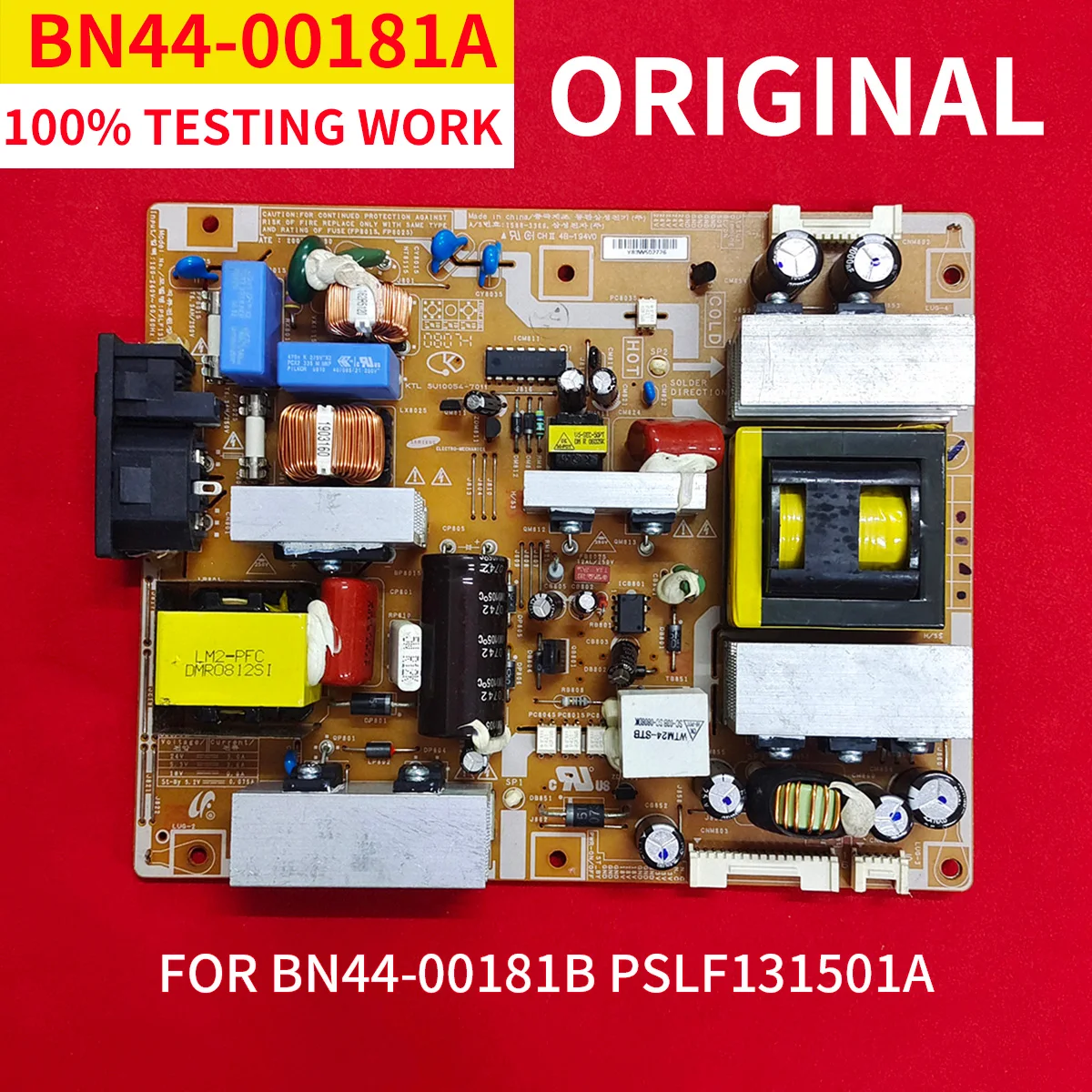 Good test for pslf131501 power supply board BN44-00181B PSLF131501A KTL SU10054-7011BN44-00181A