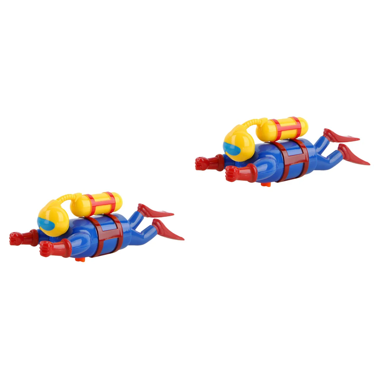 

2 Pack Wind up Shower Toy Winding Diver Toddlers Bathtub Clockwork Baby Underwater Party Favors Toys