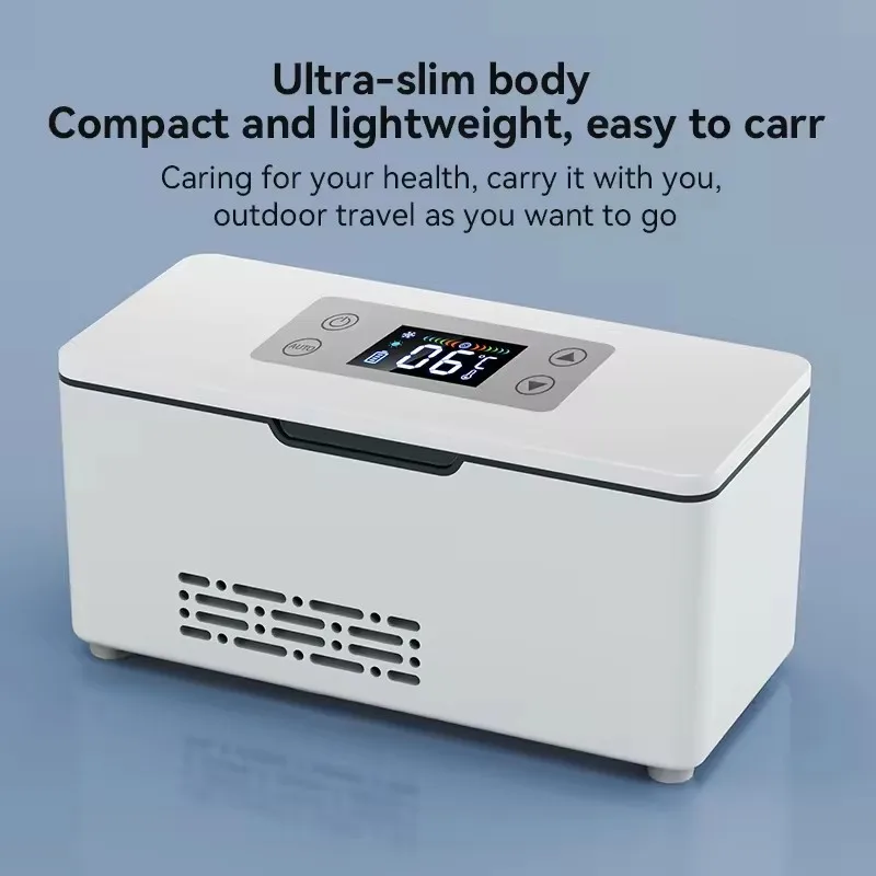 Portable Insulin Cooling Bag Waterproof Diabetic Pocket Pill Protector Carry-on Protector Pill Refrigerated Ice Pack Drug Freeze