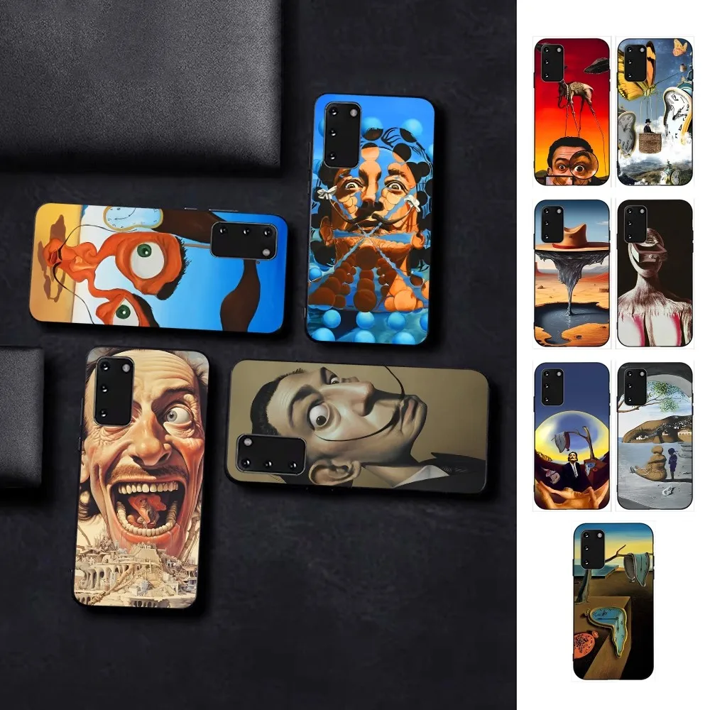 Salvador Dali Art Phone Case For Samsung S 9 10 20 21 22 23 30 23plus lite Ultra FE S10lite Fundas