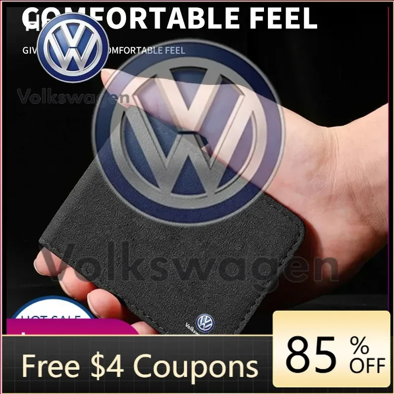 

Наклейка на автомобиль 2026: Модные декоративные накладки для Volkswagen VW, стильный чехол из искусственной кожи для водительских документов, карт и кредитных карт для Volkswagen