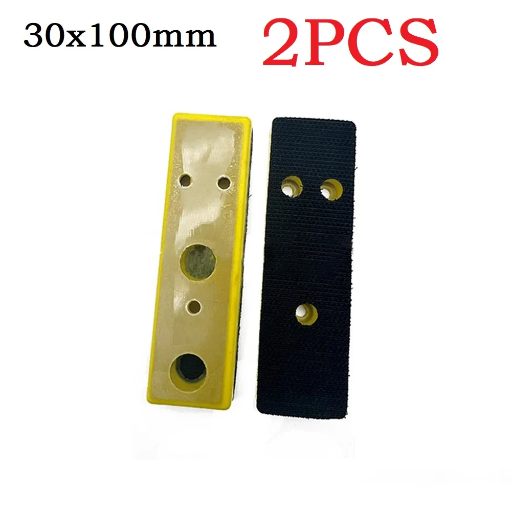 

Power Tool Sanding Pad Cleaning For Grinding Glass Rubber Stone 30*100mm 40*100mm 5-hole Carrier Board Leather