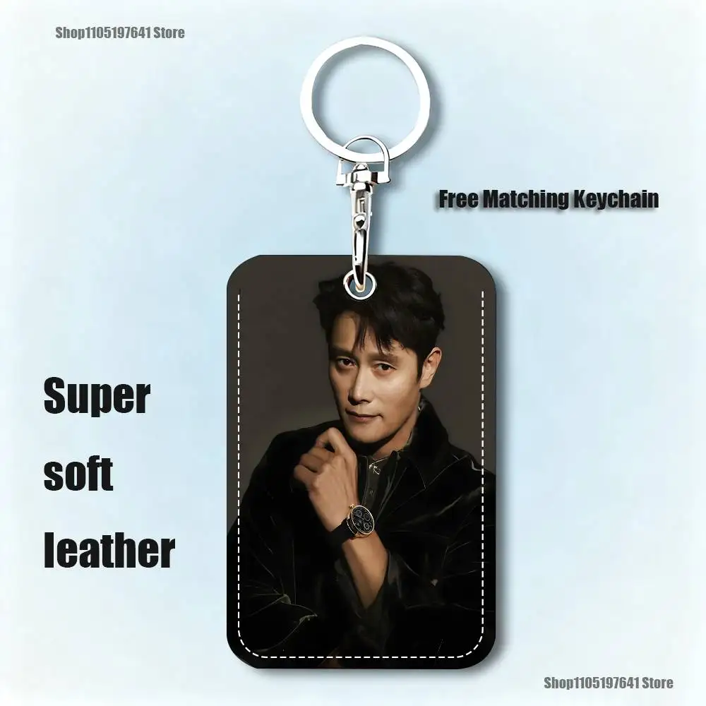พวงกุญแจการ์ตูน B-Byung H-Hun Lee สไตล์อนิเมะ แฟชั่น จี้ห้อยกระเป๋า ใส่บัตรประจำตัว บัตรผ่านประตู บัตรรถบัส น่ารัก สำหรับผู้ใหญ่