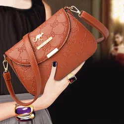 Women Bag New Fashion Shoulder Crossbody Mobile Phone Trendy Small Crossbody Lady Mobile Phone Bag