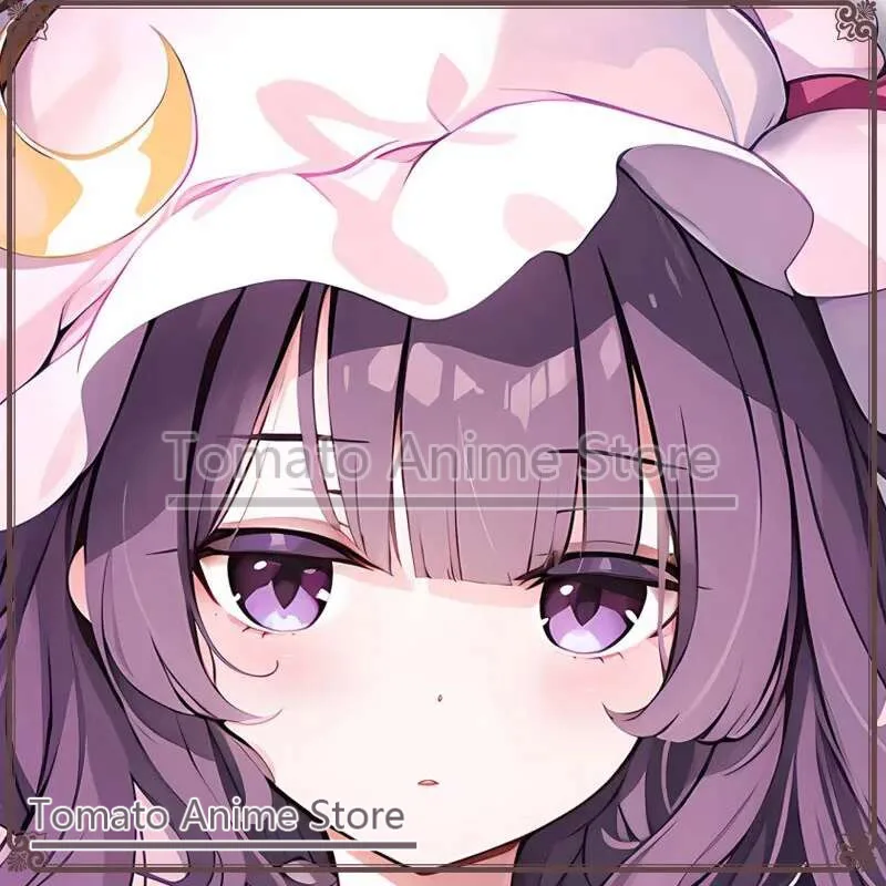 

Touhou Project Patchouli Connaissance Dakimakura Hing Corps Taie D'oreiller Cosplay Japonais Otaku Housse De Coussin Noël