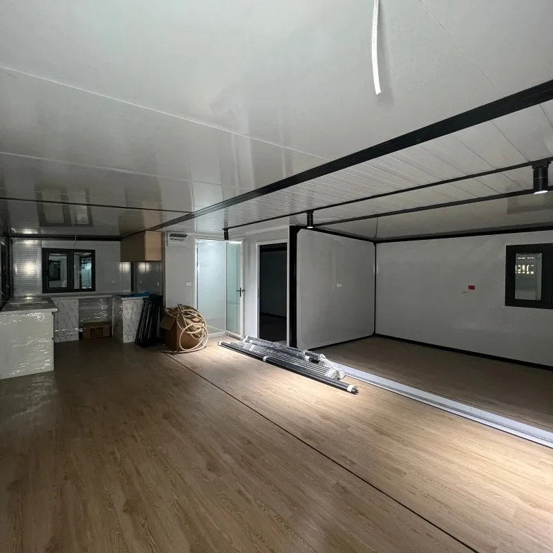 Mini House Hot Selling Large Prefabricated Houses 2 Bedrooms Factory Price Tinyhouse Prefab House Complete High Quality Low Cost