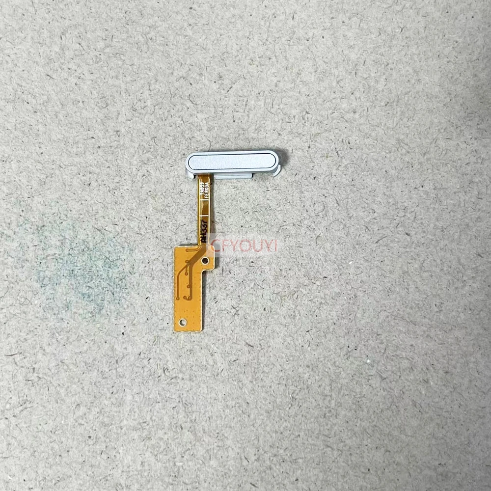 Botão de impressão digital interruptor liga/desliga controle de fita desbloqueio chave cabo flexível para samsung galaxy tab s9 fe x510 x516b