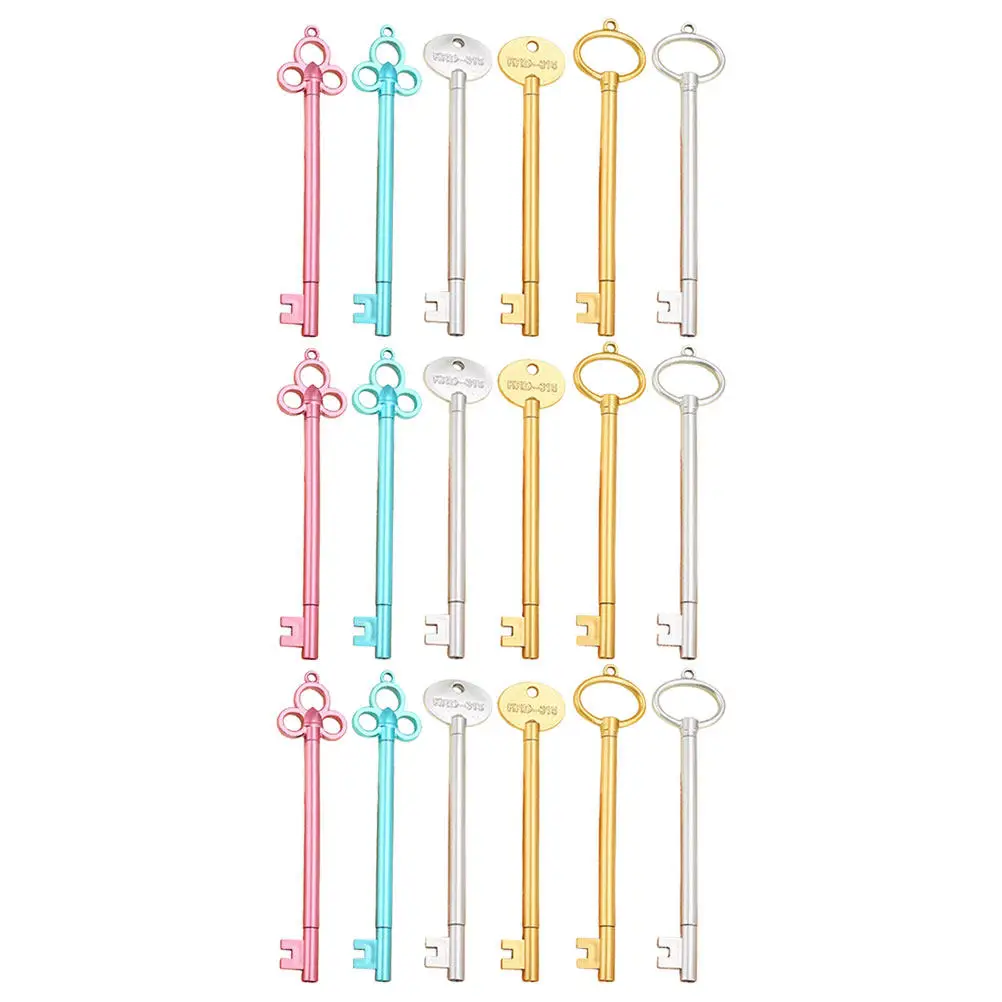 

Набор из 18 гелевых ручек в форме ключей: гладкое письмо, для студентов и офиса, канцелярские товары