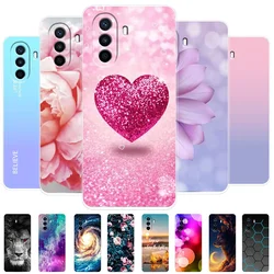 For Huawei Nova Y70 Plus Case MGA-LX9 NovaY70 New Fashion Painted Silicone Soft TPU Cover Case For Huawei Nova Y70 Y 70 Fundas