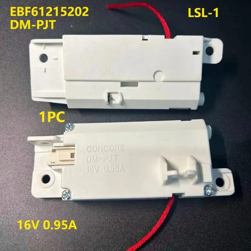 EBF61215202 DM-PJT 16V 0.95A Interruptor de bloqueo puerta T90SS5FDH adecuado para repuestos lavadora automática de 1g
