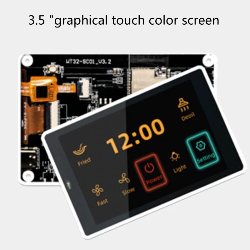 WT32-SC01 ESP32 Development Board ESP32-WROVER-B With 3.5 Inch Multi-Touch LCD