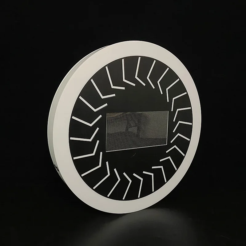 Plakat pemrograman melingkar baru, alat peraga suasana bar, plakat pertunjukan anggur KTV, tanda tangan LED bercahaya